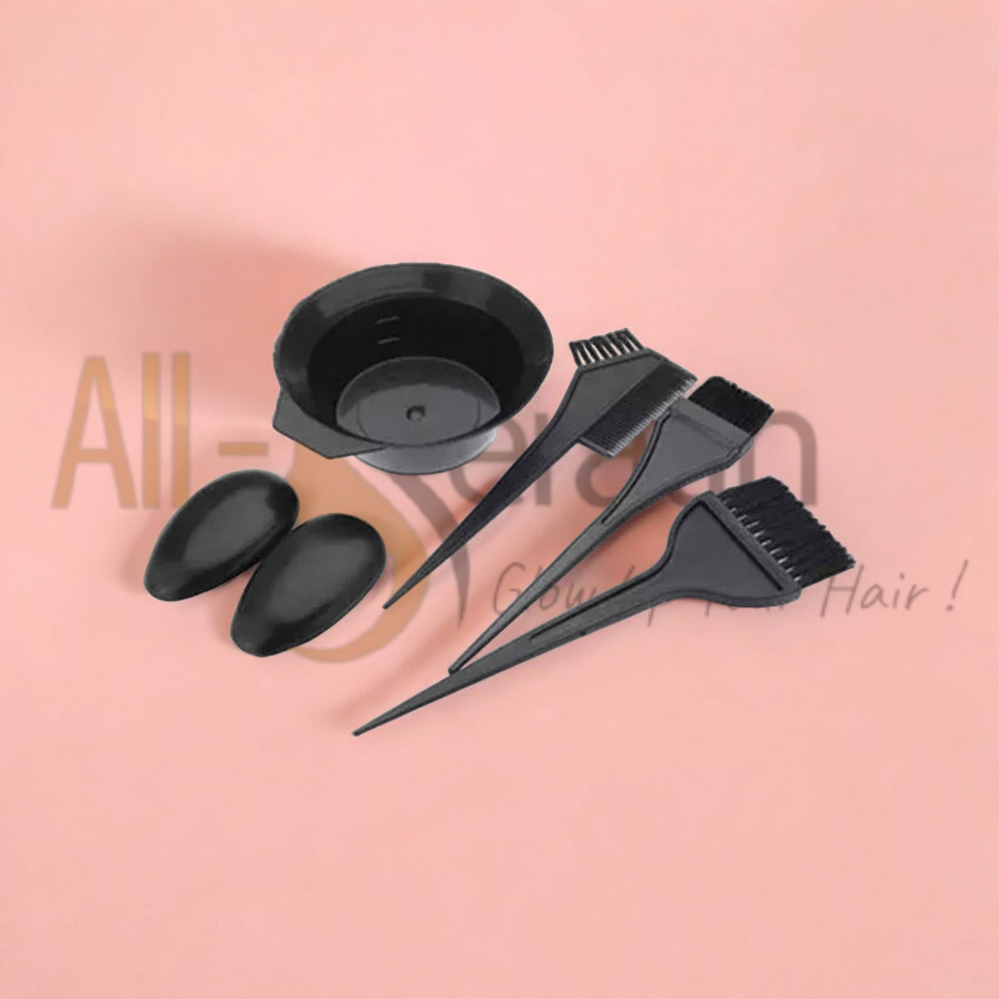 Set accessoires bol + 3 pinceaux + 2 protège oreille