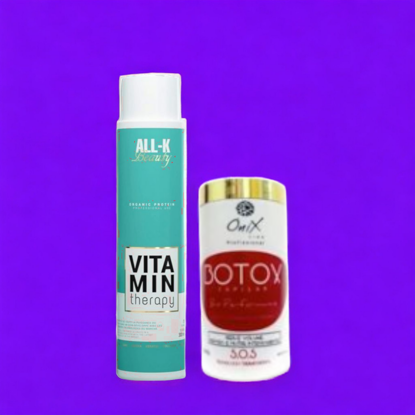 Pack retouche racine vitamin therapy lissage + btx onix sos