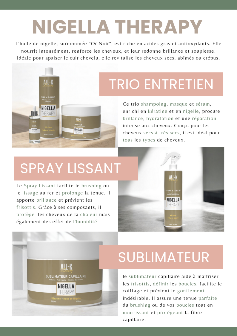 Spray Lissant Nigella Therapy - All-k Beauty - 250 ml