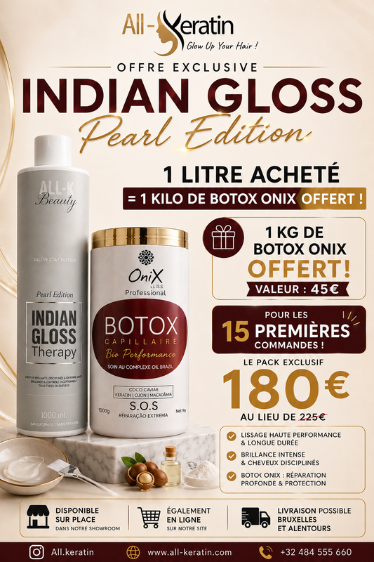 🎁 Pack promo Indian gloss + Onix offert 🎁