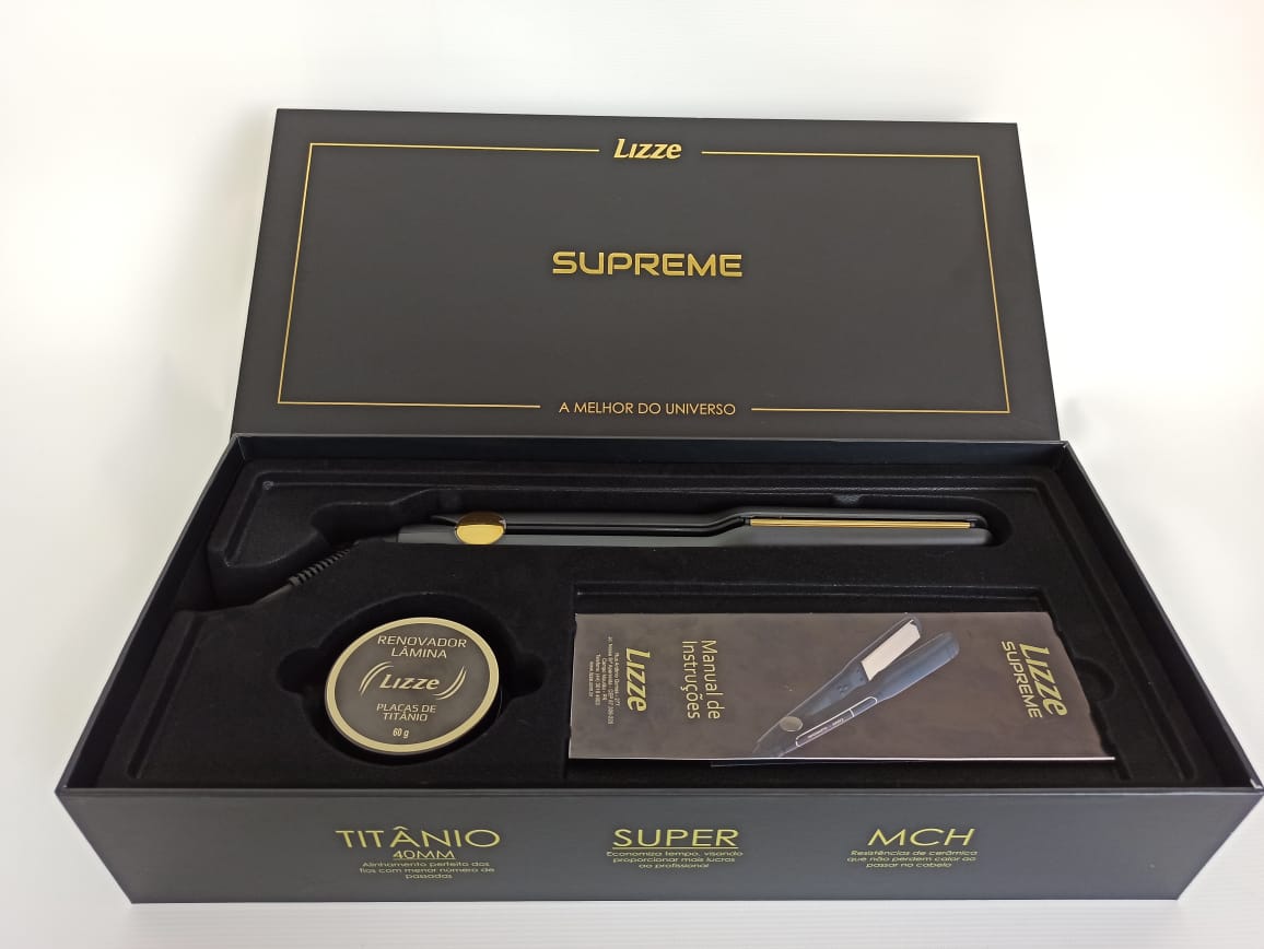 Coffret Lizze Supreme plaques larges 250° + cire