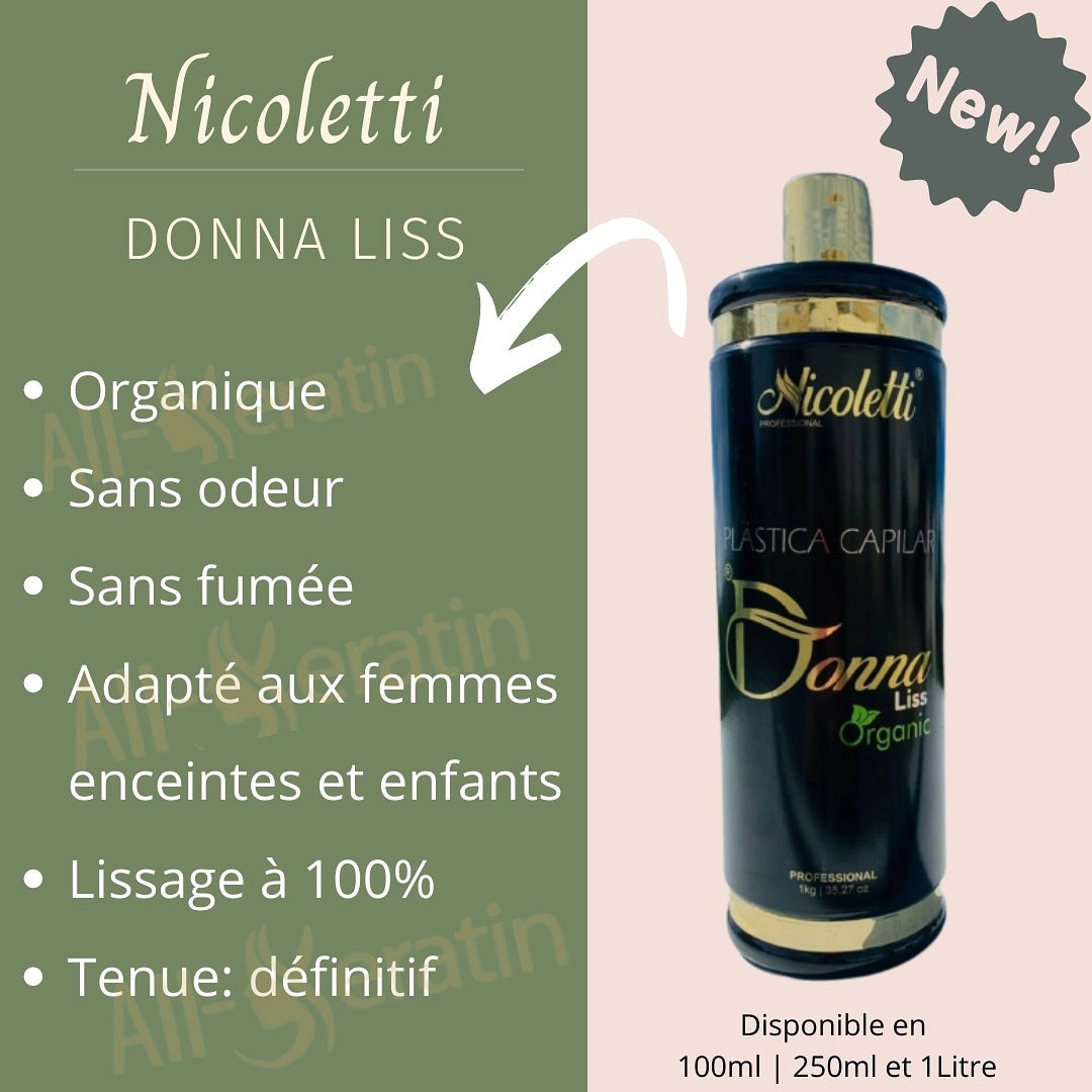 Donna Liss Nicoletti - Lissage - Lissage Protéine