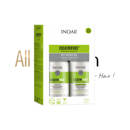 Duo Inoar - Cicatrifios - shampoing + conditionner