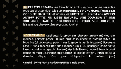 Keratin Spray - proteine Minoa 500 ml