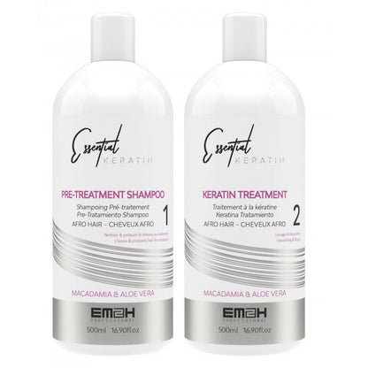 Kit 1 Litre Essentiel Keratin - Em2h - Lissage brésilien