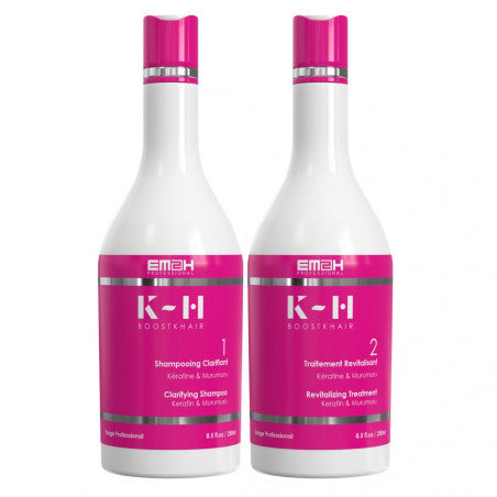 Kit Boost k Hair - Lissage brésilien soin profond - 1 Litre