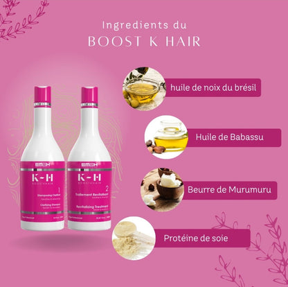 Kit Boost k Hair - Lissage brésilien soin profond