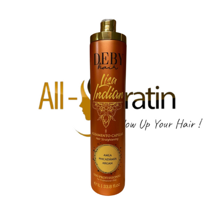 Lissage indien Lisa INDIAN - Deby Hair - 1 Litre - Lissage