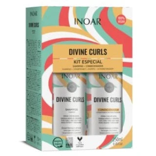 Pack Divine Curls - Inoar - shampoing + apres-shampoing