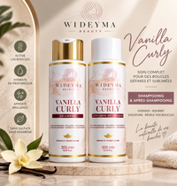 Vanilla Curly Wideyma Beauty | Duo shampooing + activateur de boucles 300 ml