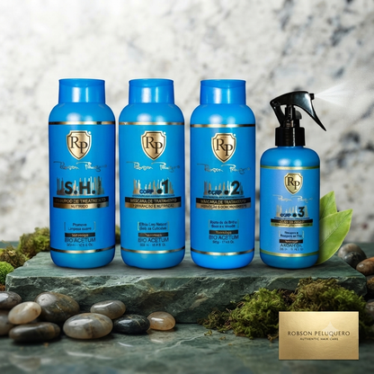 Kit CCRP Robson Peluquero - Soin reconstructeur cheveux élastiques, décolorés et méchés