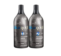 Salvatore Blue Gold Premium - Kit lissage taninoplastie permanent / semi-permanent