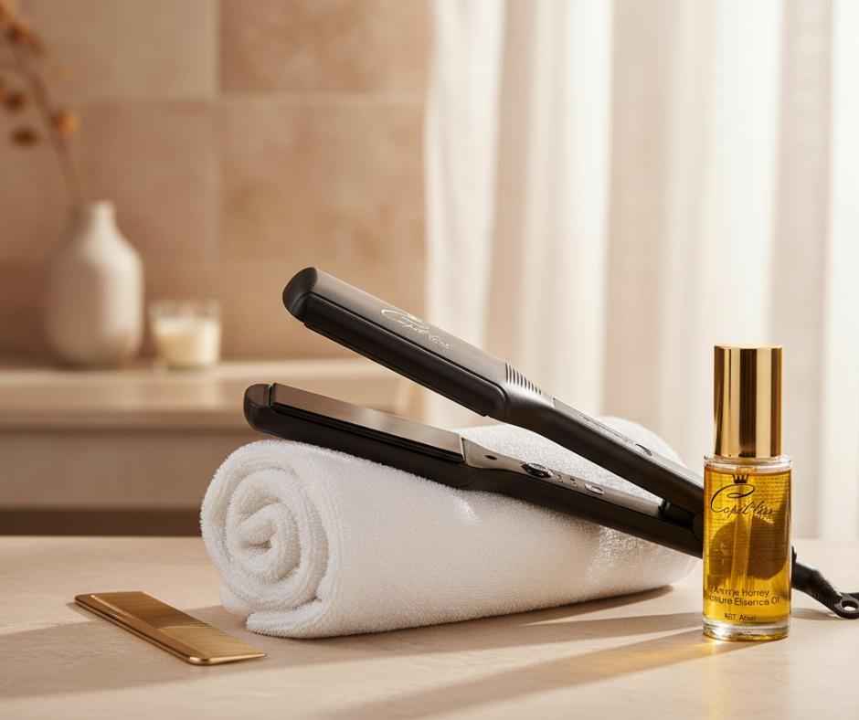 Fer à lisser professionnel Capil’Liss System - Titane