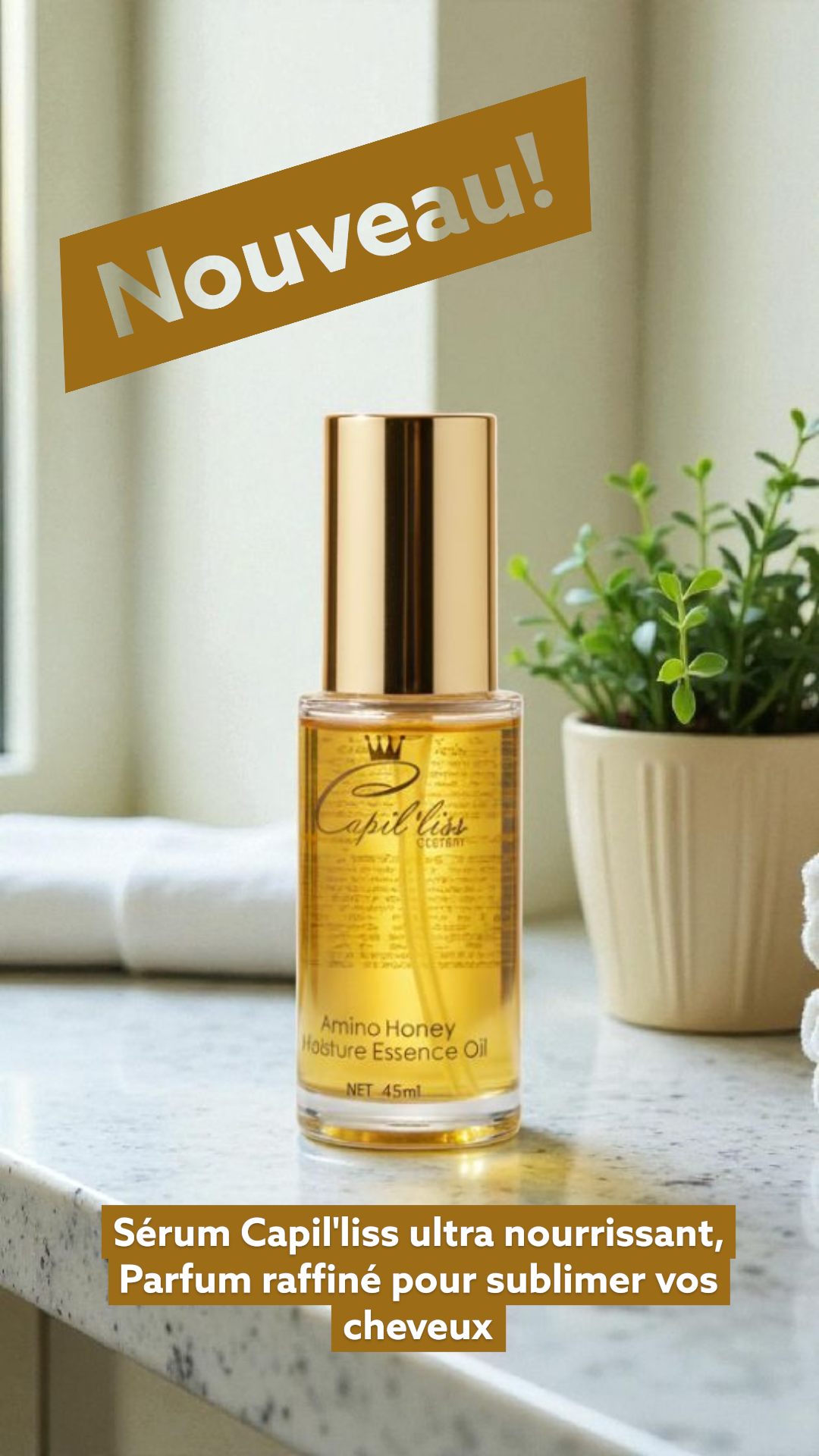 Sérum Capil'liss système au miel - 45ml