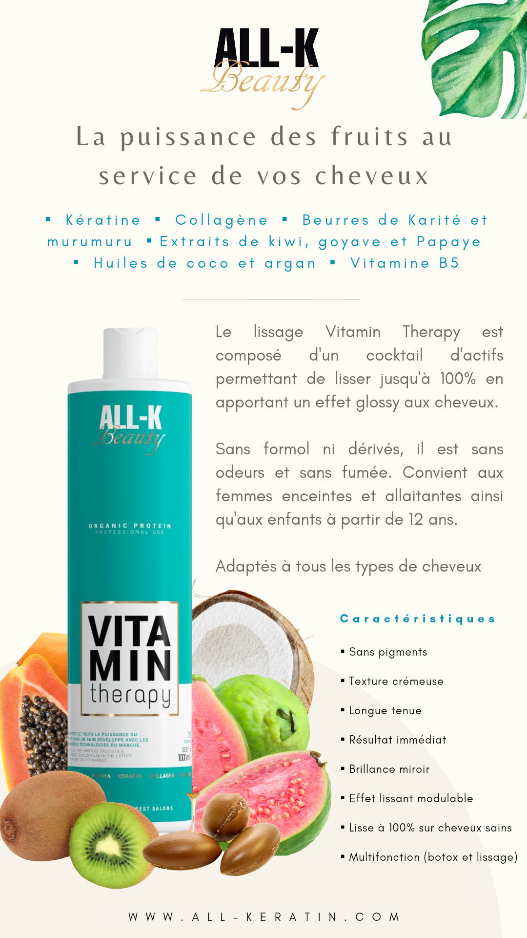 Lissage Vitamin Therapy - All-K Beauty 120 ml