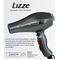 Lizze exteme 2400w sèche-cheveux