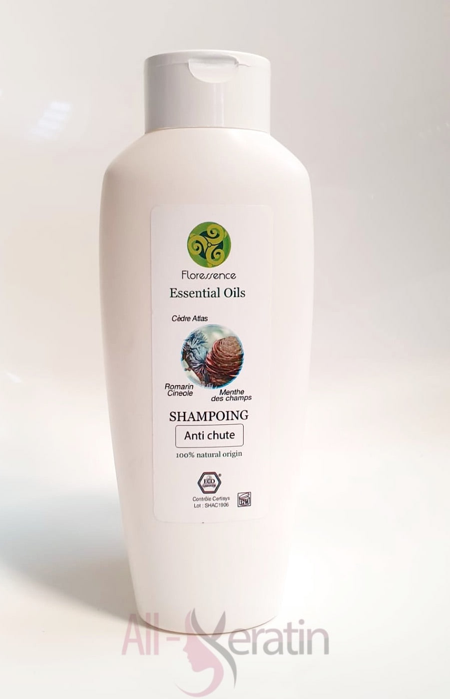 250 ml Shampoing anti-chute BIO 100% Naturel Floressence